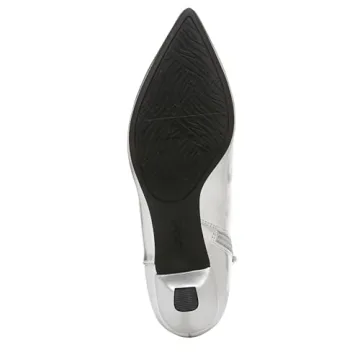 LifeStride Women's Maya Silver Stylish Ankle Boots