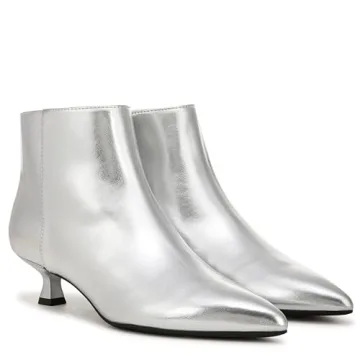 LifeStride Women's Maya Silver Stylish Ankle Boots