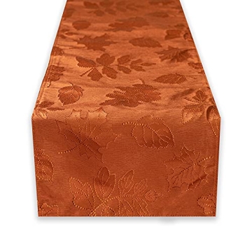 Harvest Legacy Damask Table Runner - 13" x 72"