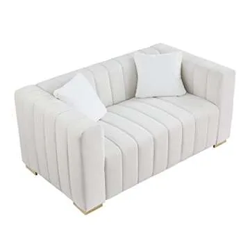 Shop Familymill Velvet Loveseat - Modern Comfort & Style