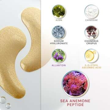 LAMARINE Under Eye Patches - Anti-Aging Eye Care Solution