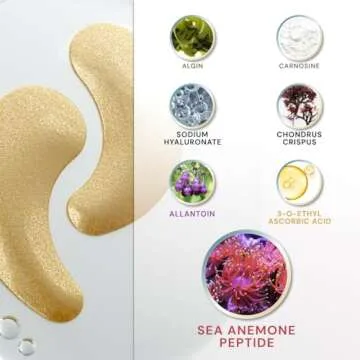 LAMARINE Under Eye Patches - Anti-Aging Eye Care Solution