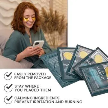 LAMARINE Under Eye Patches - Anti-Aging Eye Care Solution