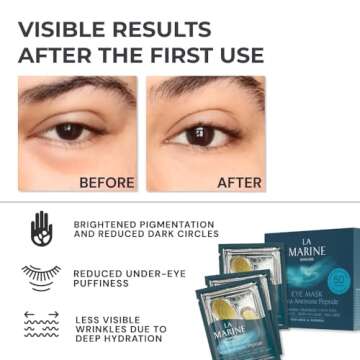 LAMARINE Under Eye Patches - Anti-Aging Eye Care Solution