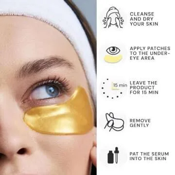 LAMARINE Under Eye Patches - Anti-Aging Eye Care Solution