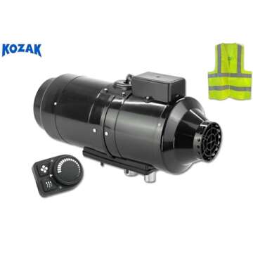 AUTOTERM Air 8D (Planar 8DM-12-TM) 6 kW / 7.5 kW Diesel Air Heater 12V with KOZAK Vest