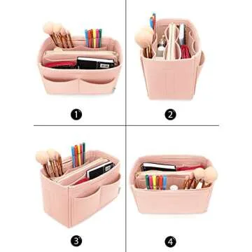 LEXSION Felt Purse Bag Organizer for Speedy & Neverfull
