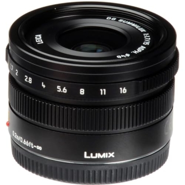 Leica DG SUMMILUX 15MM F1.7 Lens for LUMIX Cameras