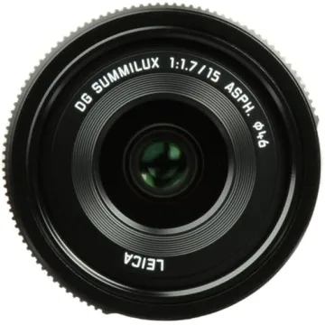 Leica DG SUMMILUX 15MM F1.7 Lens for LUMIX Cameras