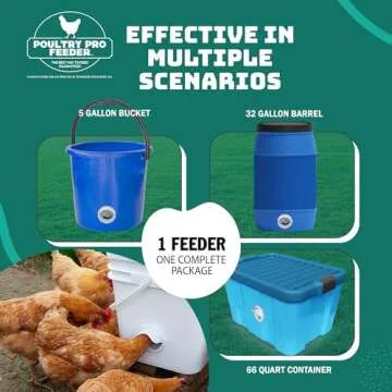 Original Poultry Pro Feeder | Durable DIY Chicken Feeder