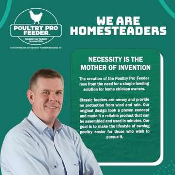 Original Poultry Pro Feeder | Durable DIY Chicken Feeder