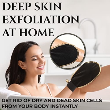 Exfoliating Gloves for Glowing Skin - Gentle & Effective