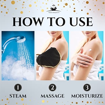 Exfoliating Gloves for Glowing Skin - Gentle & Effective