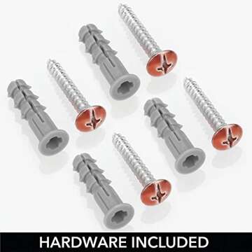 mDesign Modern Decorative Metal 3-Level Wall Mount Towel Rack Holder and Organizer for Storage of Bathroom Towels, Washcloths, Hand Towels - Rose Gold