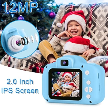 GKTZ Kids Selfie Camera for Ages 3-8, 32GB SD Card Included