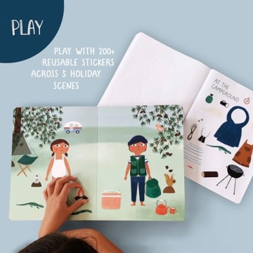 Suzie, Max & Friends Holiday Sticker Book - Ages 3-8