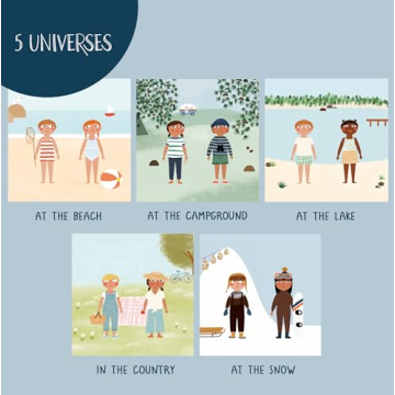 Suzie, Max & Friends Holiday Sticker Book - Ages 3-8