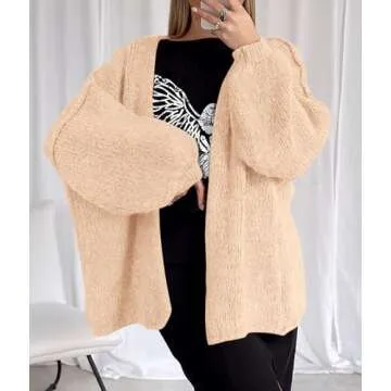Shop PRETTYGARDEN Women's Oversized Cardigan Today!