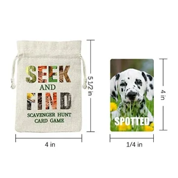 ORIENTAL CHERRY Seek and Find Card Game for Children