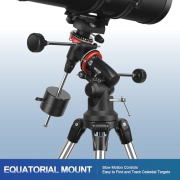 MEEZAA 150EQ Reflector Telescope for Beginners and Adults