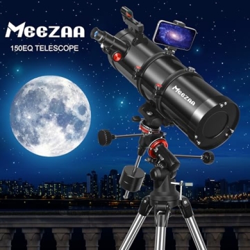 MEEZAA 150EQ Reflector Telescope for Beginners and Adults