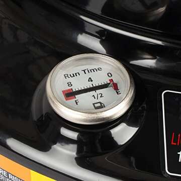 23800 BTU Convection Kerosene Heaters for Indoor Use Portable (Black)