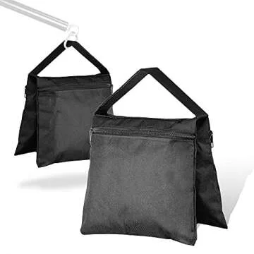 JULIUS STUDIO [6PACK] Heavy Duty Weight Sandbags for Light Stand Tripod, Photo Video Studio, JSAG254