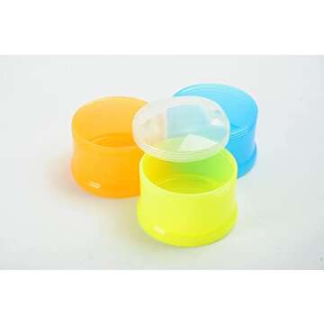 ZoLi SUMO 3-tier Snack Stack Containers - Safe & Stylish