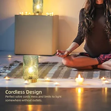 Battery Operated Table Lamp for Stylish Home Decor