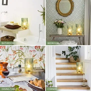 Battery Operated Table Lamp for Stylish Home Decor