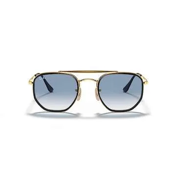 Ray-Ban Marshall II Hexagonal Sunglasses - Gold Gradient