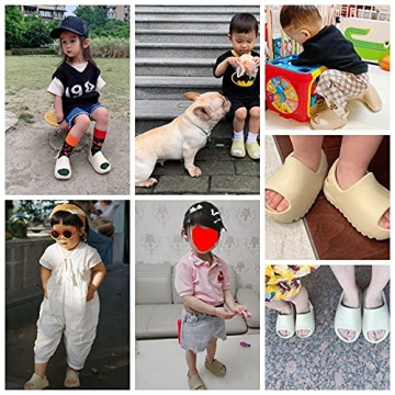 Erhuoxz Kids Summer Slides - Lightweight & Anti-Slip Sandals