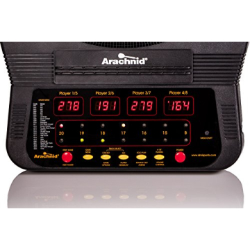 Arachnid Cricket Pro 650 Electronic Dartboard with Micro-Thin Dividers