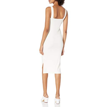 The Drop Women's Amelia Square Neck Strappy Midi Dress
