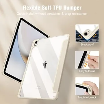 Fintie Hybrid Slim Case for iPad Air - Stylish & Durable