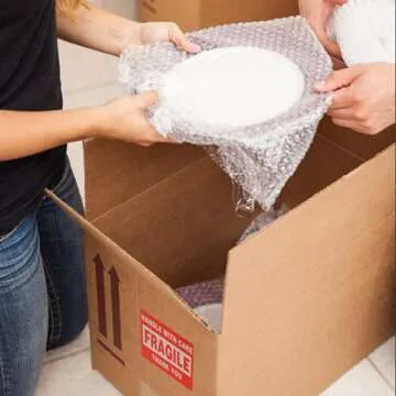 NefLaca 2x3 Fragile Shipping Stickers - 500 Labels