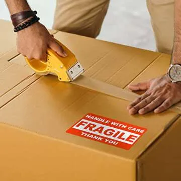 NefLaca 2x3 Fragile Shipping Stickers - 500 Labels