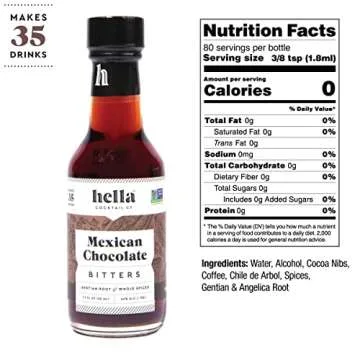 Hella Cocktail Co. 5-Pack Bitters Set for Craft Cocktails