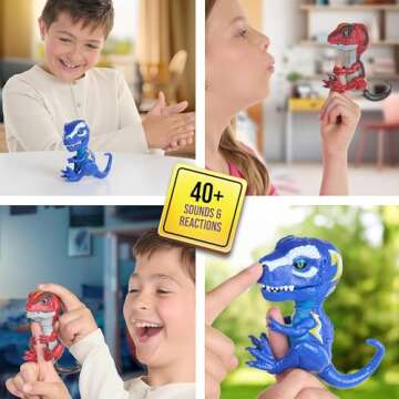 Interactive T-Rex Cobalt with 40+ Sounds and Reactions