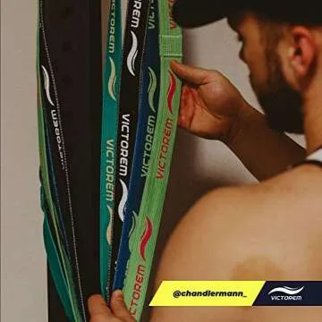 Victorem Pull Up Assistance Bands Set - Set of 4 Long Fabric Resistance Bands for Home - Sturdy Stretchy Equipment for Home Exercise and Stretching - Perfect for Fitness with Bag and Workout Guide