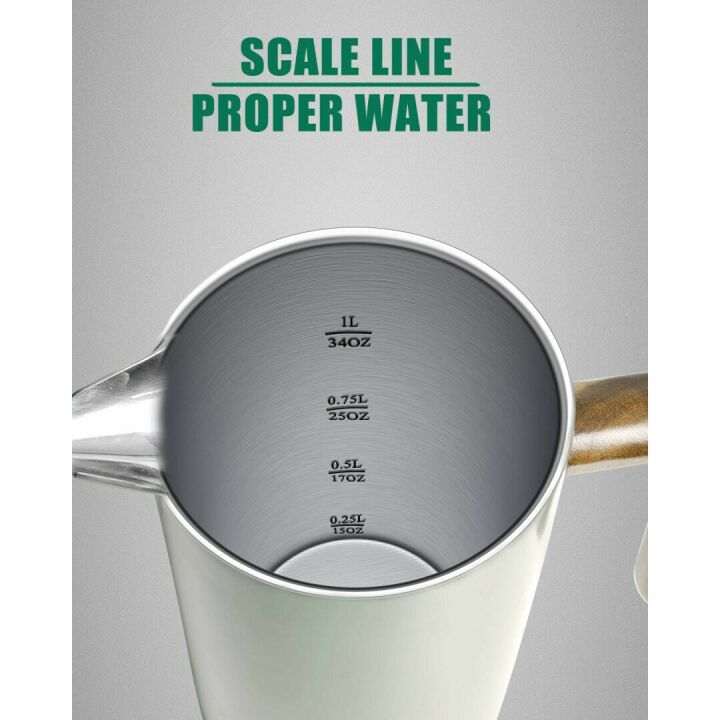 Buy POLIVIAR French Press Coffee Maker - 34 oz