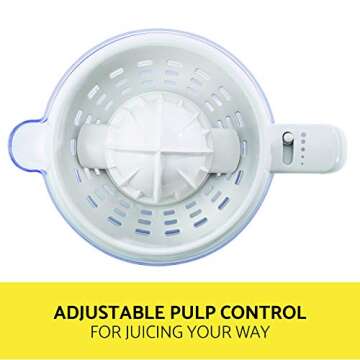 BELLA Electric Citrus Juicer, One Size, One Color