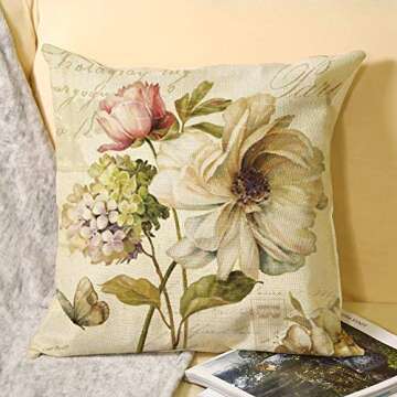 Summer Theme Decorative Throw Pillow Covers for Home