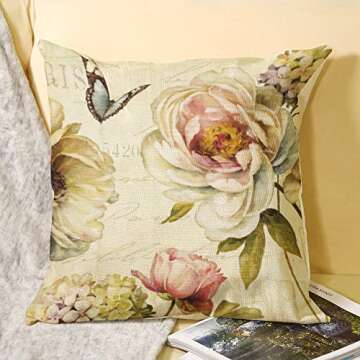 Summer Theme Decorative Throw Pillow Covers for Home