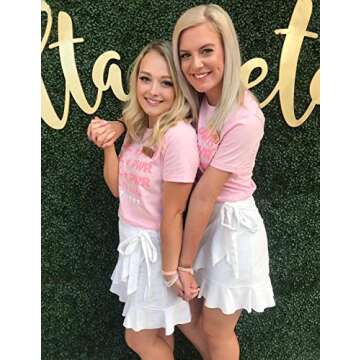 ChainJoy Womens High Waist Ruffle Hem Tie Wrap Skirt Summer Casual A Line Overlap Skirt White Large