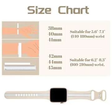 Designer Sport Band Compatible with Apple Watch iWatch Bands 38mm 40mm 41mm 42mm 44mm 45mm 49mm Men Women, Soft Silicone Strap Wristbands for Apple Watch Series 9/8/7/6/5/4/3/2/1/SE/Ultra