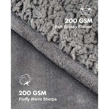Uttermara 2 in 1 Heated Weighted Blanket, 15 pounds Weighted Electric Blanket with 4 Heating Levels ...