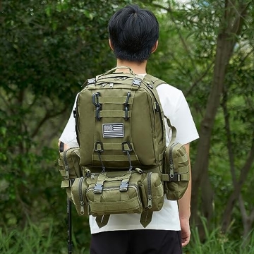 Military Tactical Backpack | 40-50L Molle System Rucksack