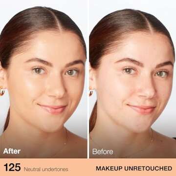 Maybelline Fit Me Dewy + Smooth Liquid Foundation Makeup, Nude Beige, 1 Count (Packaging May Vary)