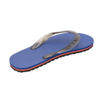 Locals Unisex Navy Slippah - Comfortable, Waterproof Footwear for Every Occasion